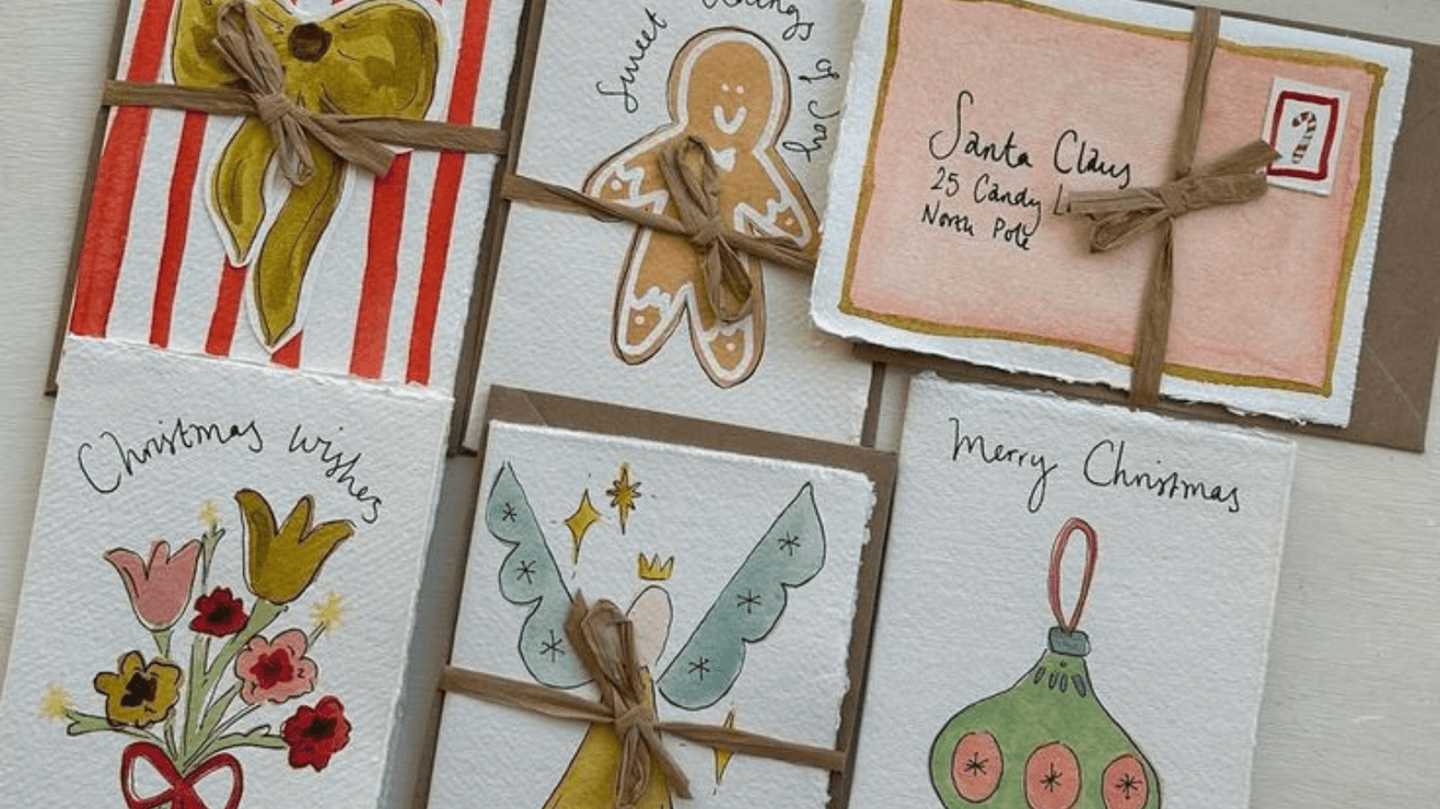 Volunteering Give it a Go - Make a Christmas Card