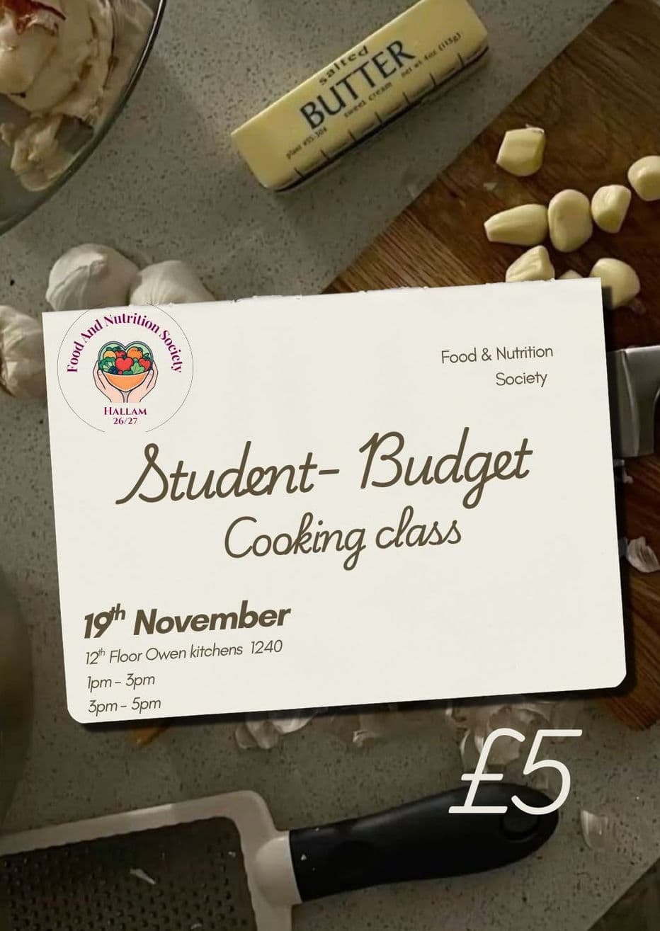 FANS- Students Budget Cooking Workshop 