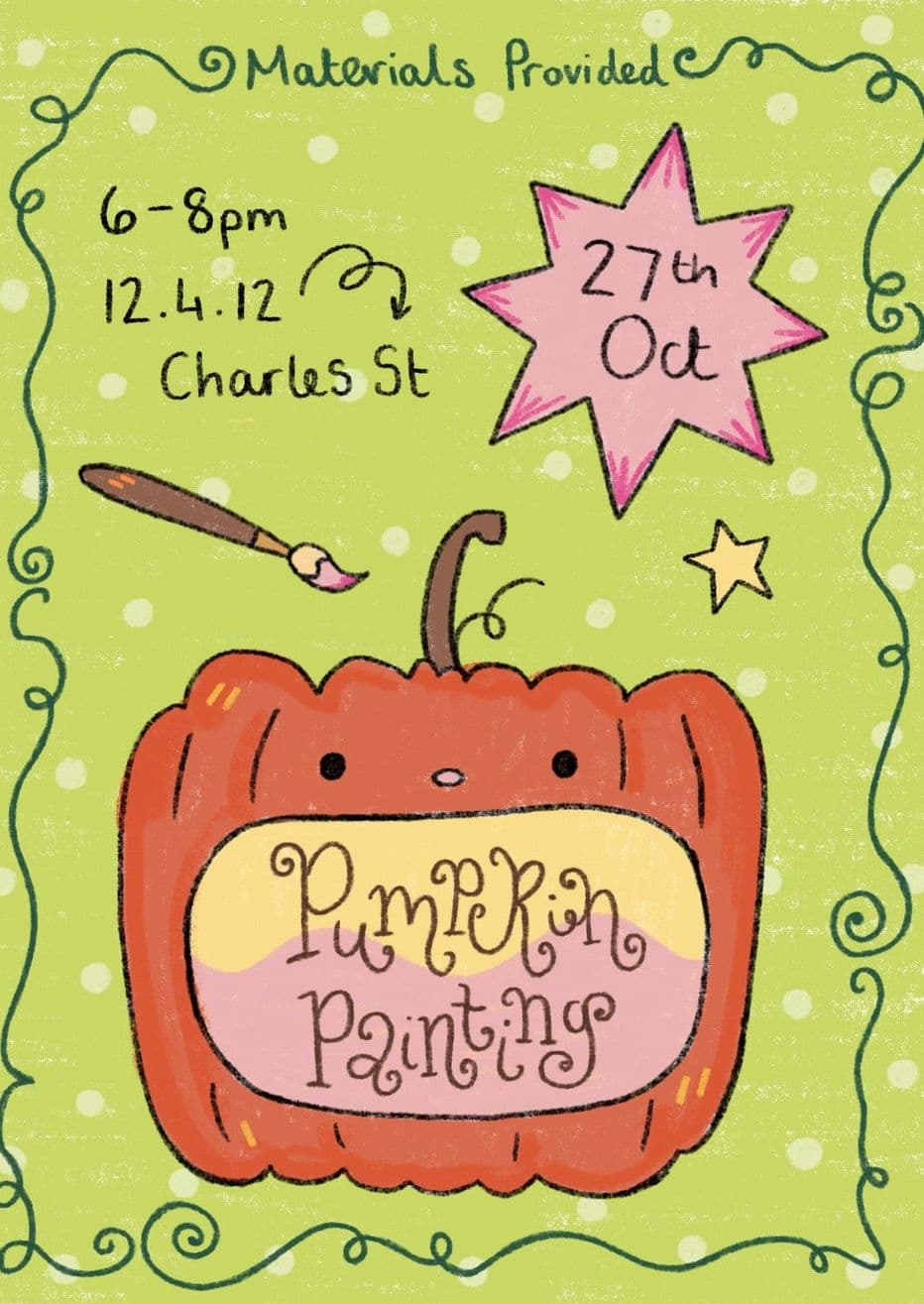 Arts & Crafts Society - Pumpkin Painting